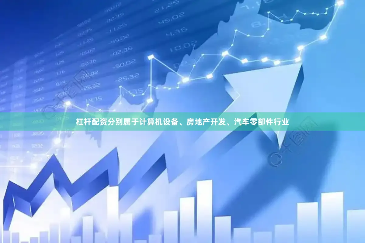 杠杆配资分别属于计算机设备、房地产开发、汽车零部件行业